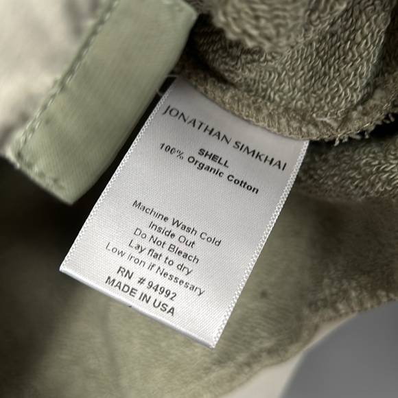 Jonathan Simkhai Women’s Organic Cotton Channing Sleeveless Bodysuit Size L - Picture 9 of 12